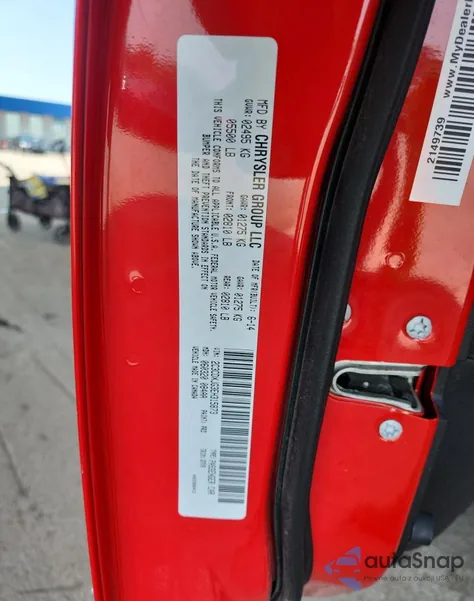 2014 Dodge Charger Sxt из США, поврежденный, VIN 2C3CDXJG3EH315873